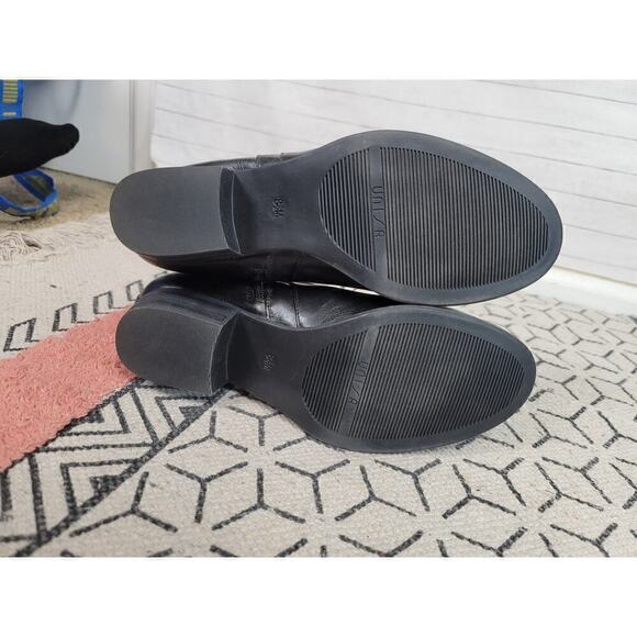 UNISA PHILLIPPA BLACK ANKLE BOOTIES W SIDE BUCKLE DETAILS, SZ 8.5 - Picture 12 of 16